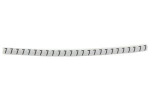 CABLE MARKER, PRE PRINTED, PVC, WHITE 901-11022