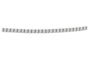 CABLE MARKER, PRE PRINTED, PVC, WHITE 901-11022