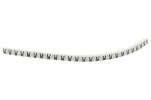 CABLE MARKER, PRE PRINTED, PVC, WHITE 901-11096