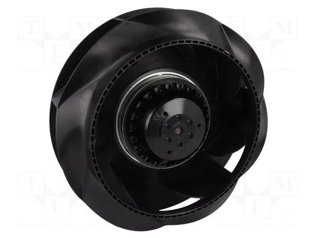 Fan: AC; radial; 230VAC; Ø220x71mm; 885m3/h; ball; 2100rpm; IP44 EBM-PAPST R2E220-RA38-01