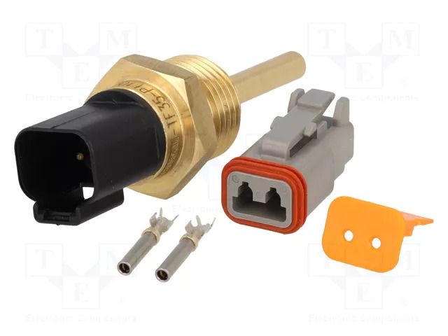 Sensor: temperature; Pt1000; cl.B; Electr.connect: DT04-2P; 50mm WIKA TF35-B-6-50