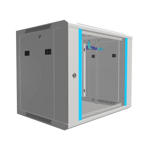 Extralink 9U 600x450 Gray | Rackmount cabinet | wall mounted, EXTRALINK EX.8574 5902560368574