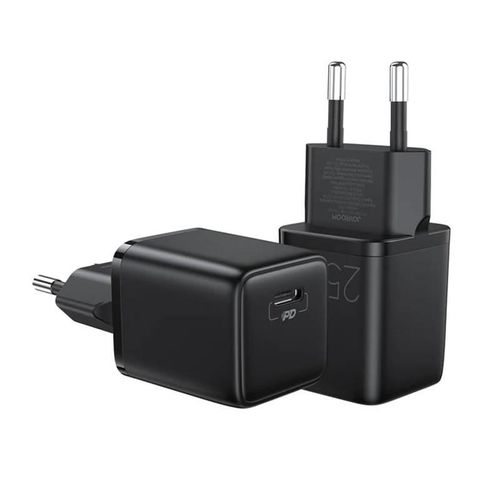 Mini Intelligent Charger PD 25W Joyroom L-P251 (black), Joyroom L-P251