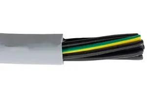 UNSHLD FLEX CABLE, 12COND, 50M, GREY 470121YY GE321