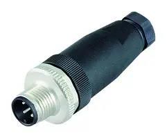 SENSOR CONN, PLUG, 5POS, M12, CABLE 99-0437-12-05