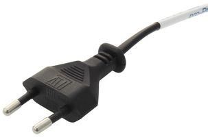 POWER CORD, LSZH CEE 7/7 PLUG-IEC C7, 1M GW-85019