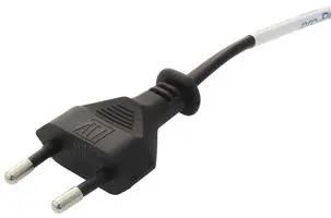 POWER CORD, LSZH CEE 7/7 PLUG-IEC C7, 2M GW-85020