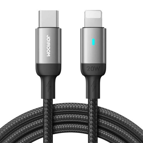 Joyroom S-CL020A10 (black) USB Lightning Type C 20W 1.2m cable, Joyroom S-CL020A10 1.2m LB