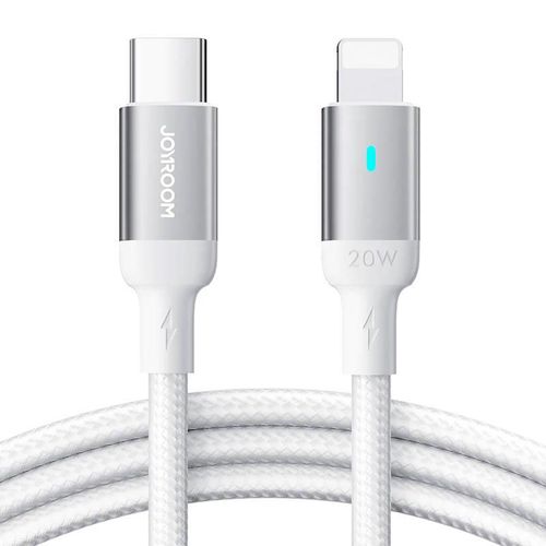 Joyroom S-CL020A10 (white) USB Lightning Type C 20W 2m cable, Joyroom S-CL020A10 2m LW