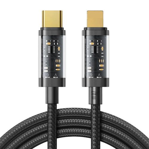 Kabel do USB-C Lightning 20W 1.2m Joyroom S-CL020A12 (czarny), Joyroom S-CL020A12 1.2m Bl