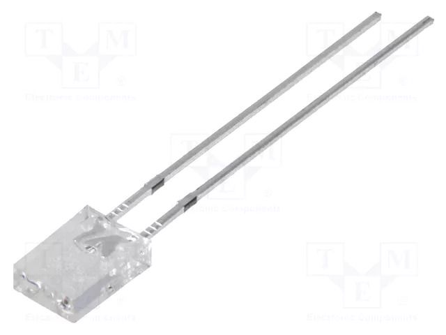 LED; red; rectangular; 2x5x7mm; 1560÷2000mcd; 100°; Front: flat OPTOSUPPLY OS5RPM71A1B