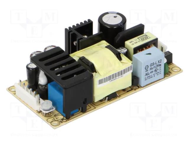 Power supply: buffer; open; 59.34W; 127÷370VDC; 90÷264VAC; OUT: 2 MEAN WELL PSC-60B