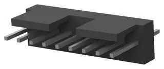 CONNECTOR, HEADER, 9POS, 1ROW, 2.54MM 3-647050-9