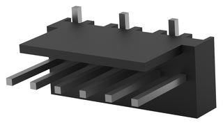 CONNECTOR, HEADER, 6POS, 1ROW, 2.54MM 3-647106-6