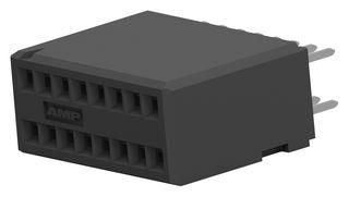 CONNECTOR, 24POS, RCPT, 1.27MM, 2ROW 5-104078-9