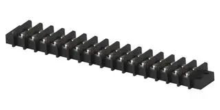 TERMINAL BLOCK, BARRIER, 16WAYS, 14AWG 1-1546670-6