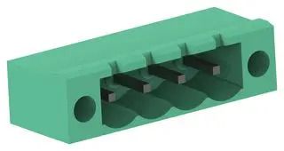 TERMINAL BLOCK, HEADER, 4WAYS, TH 796867-4