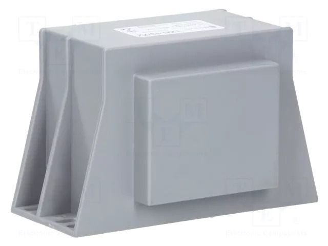 Transformer: encapsulated; 63VA; 230VAC; 24V; screw type; IP00 BREVE TUFVASSONS TZB63/ZZ230/24V