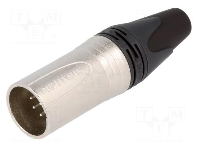 Connector: XLR; plug; male; XX; 5A; PIN: 7; straight; for cable; 18AWG NEUTRIK NTR-NC7MXX