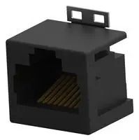 RJ45 CONNECTOR, JACK, 8P8C, 1PORT, CAT3 2-338088-3
