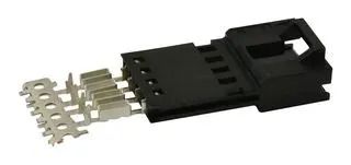 2X12 MTE SHRD PIN SR LATCH.100 6-103945-1