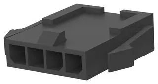PANEL MT SNGL ROW HSG 4 POS 1445048-4