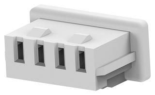 RECEPTACLE HOUSING, 4POS, 1ROW, 1.25MM 440146-4