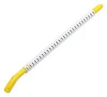 CABLE MARKER, PRE PRINTED, POM, YELLOW 1-1768041-9