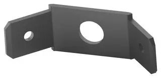 PCB TERMINAL, 4.1MM, BRASS 142241-2