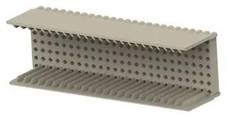 SHROUD, 125POS, PLUG CONNECTOR 106138-2