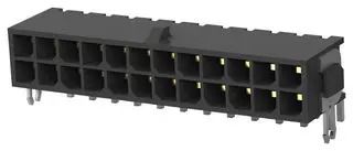 CONNECTOR, HEADER, 24POS, 1ROW, 3MM 5-794678-4