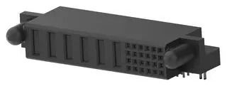BACKPLANE CONN, RCPT, 30POS, THT 6450161-2