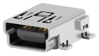 MINI USB CONN, 2.0 TYPE B, RCPT, 5POS 1-1734035-2