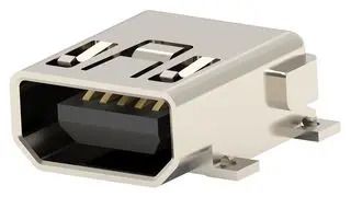 MINI USB CONN, 2.0 TYPE AB RCPT, 5POS 1-1734328-1
