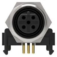 SENSOR CONN, RCPT, 5POS, M12, PANEL 4-2172083-2