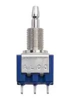 PB SWITCH, DPDT, 0.06A, 30VDC, TH 1977738-4