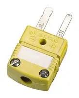 THERMOCOUPLE CONNECTOR, J TYPE, PLUG SMPW-J-M