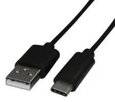 USB CABLE, 3.1 C PLUG-2.0 A PLUG, 1M 2566-1