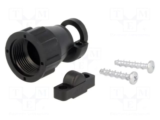 Cable hood and fastener; size 11; 8.3mm; straight; CPC TE Connectivity 1-206062-3