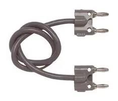 TEST LEAD, DOUBLE BANANA PLUG, 1.219M 2BA-48