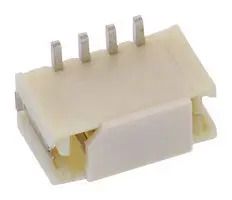 CONNECTOR, HEADER, 4POS, 1ROW, 1.5MM 679304124022