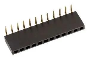 CONNECTOR, HEADER, 10POS, 2.54MM, 1ROW 613010143121