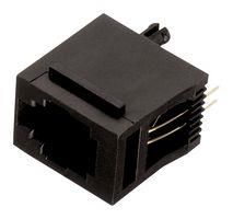 MODULAR CONN, JACK, 6P4C, 1 PORT, TH 615004144121