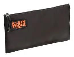 ZIPPER BAG, NYLON, BLACK 5139B
