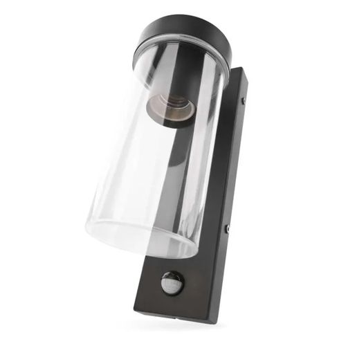 LED garden wall light with dusk sensor ZALA, 12,8 × 8 × 27 cm, 1 × E27, 15 W, EMOS ZGC040P 8592920143421