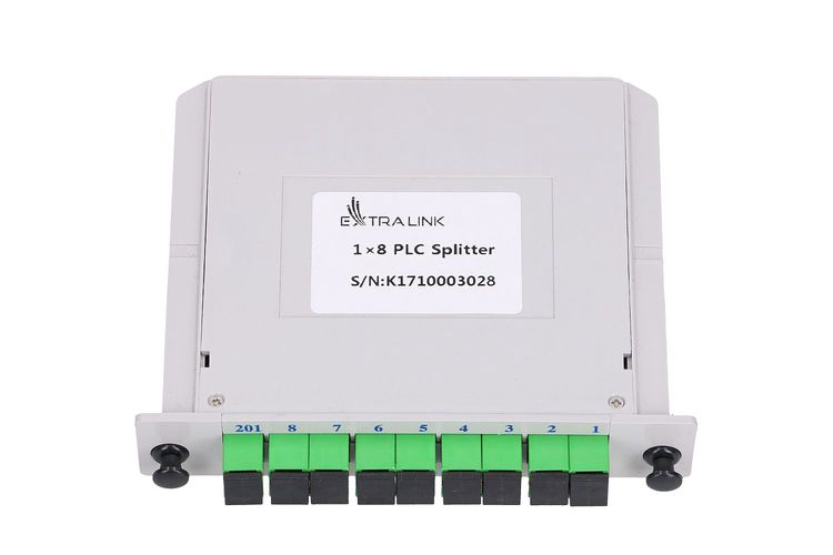 Extralink 1:8 PLC SC/APC | Splitter | Slot Type, EXTRALINK EX.10048 5903148910048