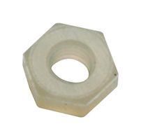 HEX NUT, NYLON 6.6, M4, NATURAL 709940400