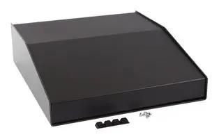 ENCLOSURE, INSTRUMENT, ALUM, BLACK 1456KL3BKBK.