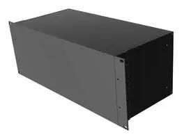 RACK MOUNT CABINET, 4U, ALUM, BLACK RM4U1908SBK.