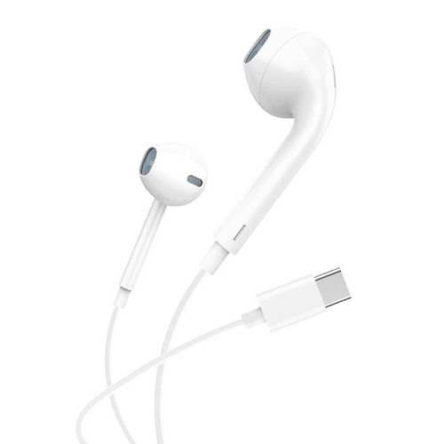 In-ear headphones, wired Foneng T15, USB-C, 1.2m (white), Foneng T15 Type-C / White